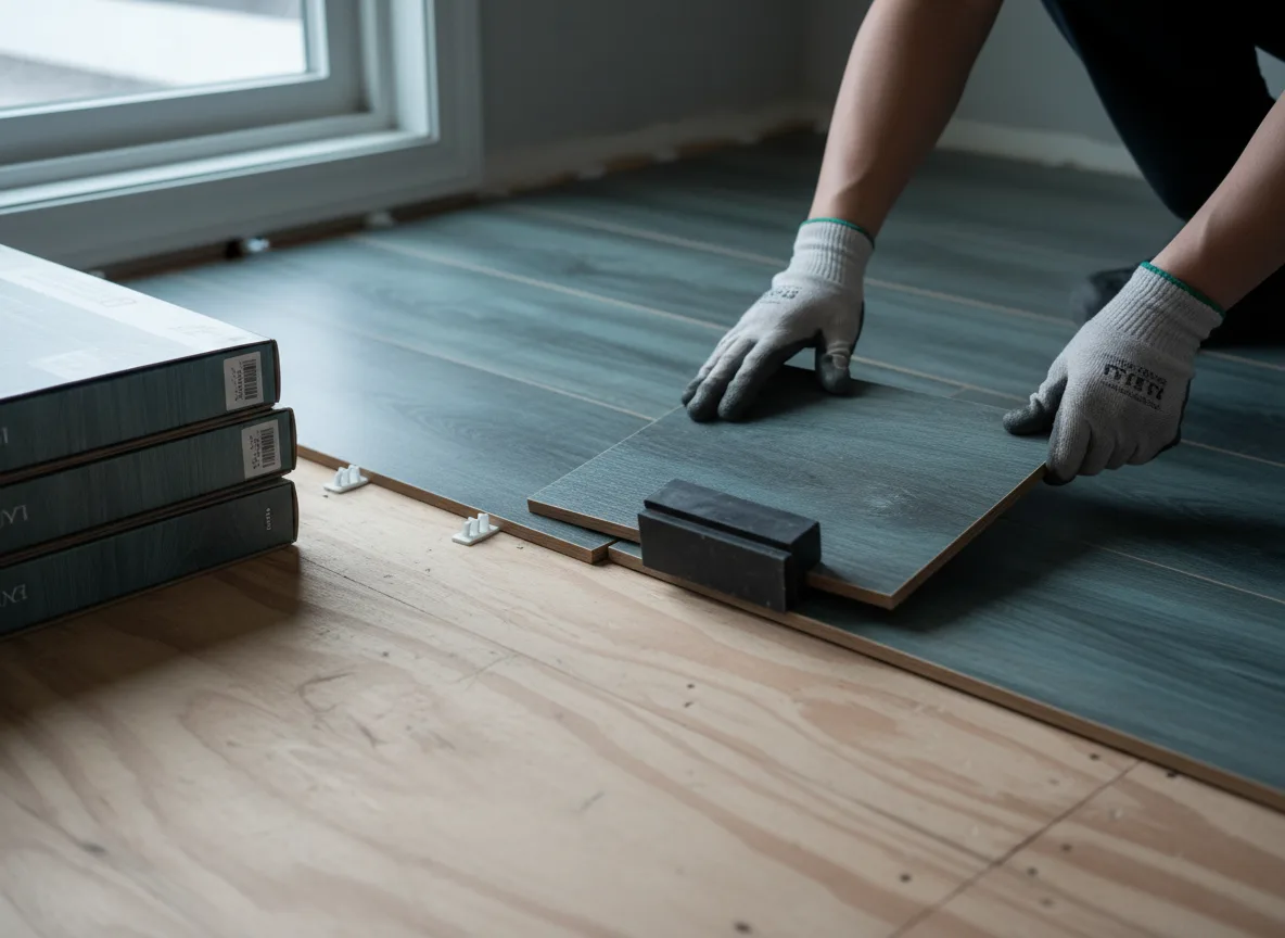 Luxury Vinyl Plank Installation company in Treece, KS